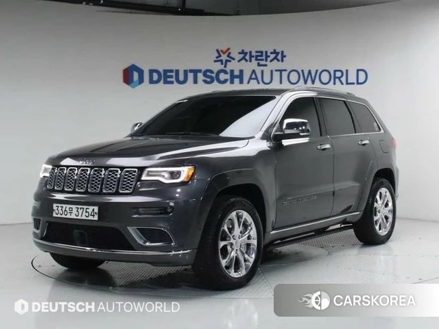 Jeep Grand Cherokee 2019 Серый из Кореи