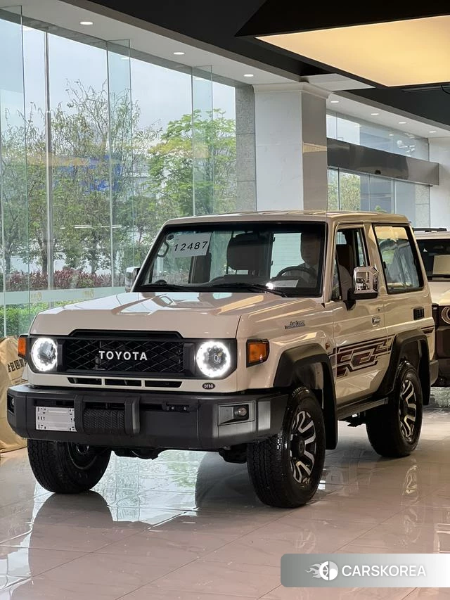 Toyota Land Cruiser 70 Series 2024 Белый из Китая