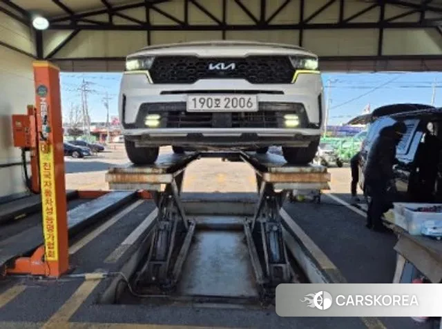 Kia Sorento 4th Generation 2021 Белый из Кореи