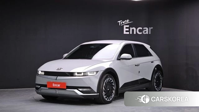 Hyundai Ionic 5 2023 Серебристо-серый из Кореи