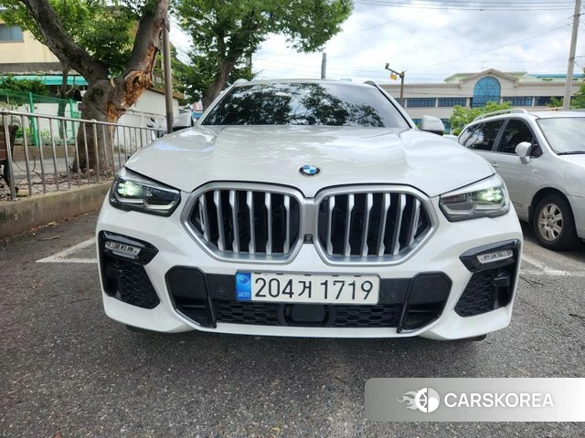 BMW X6 (G06) 2021 Белый из Кореи