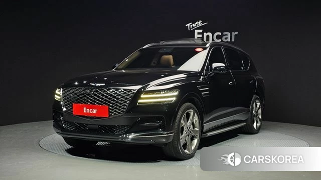 Genesis GV80 2022 Черный из Кореи