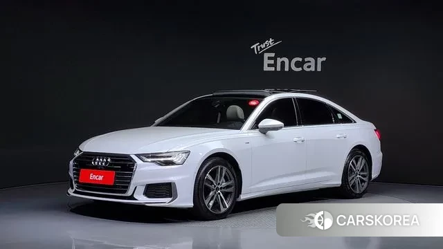 Audi A6 (C8) 2023 Белый из Кореи
