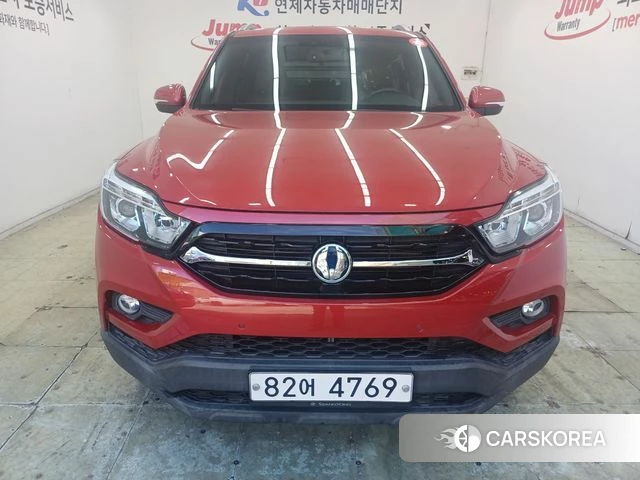 Ssangyong Rexton Sports 2018 Красный из Кореи