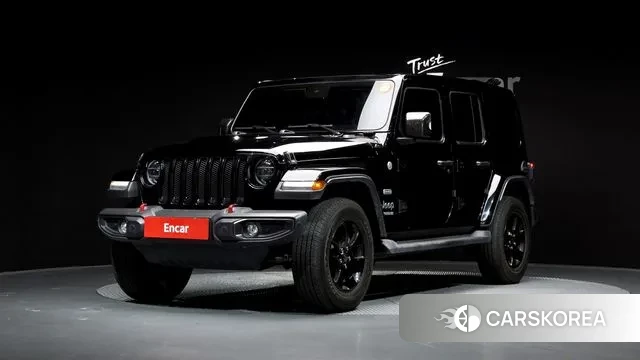 Jeep Wrangler (JL) 2021 Черный из Кореи