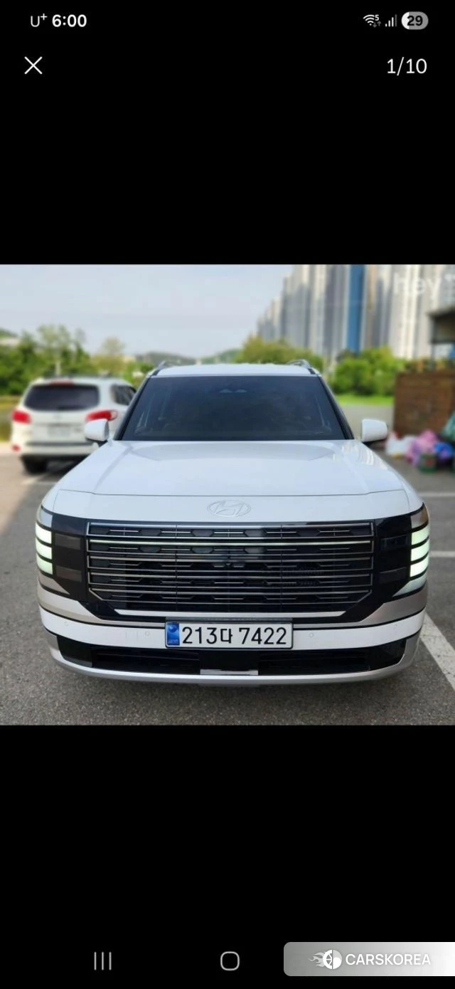 Hyundai Palisade (LX3) 2025 Белый из Кореи