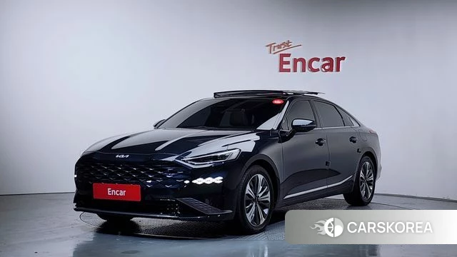 Kia K8 Hybrid 2021 Синий из Кореи