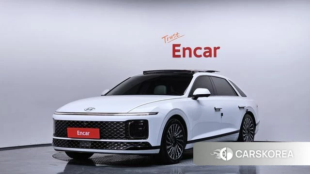 Hyundai Grandeur Hybrid (GN7) 2024 Белый из Кореи