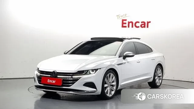 Volkswagen Arteon 2022 Белый из Кореи