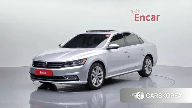 Volkswagen The New Passat 2018 Серебряный из Кореи