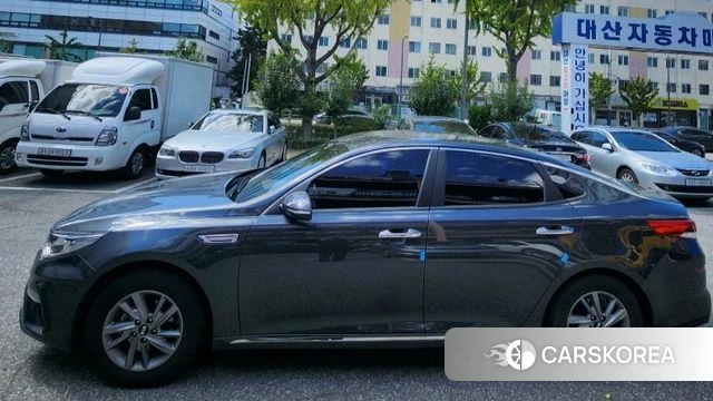 Kia The New K5 2nd generation 2019 Серый из Кореи