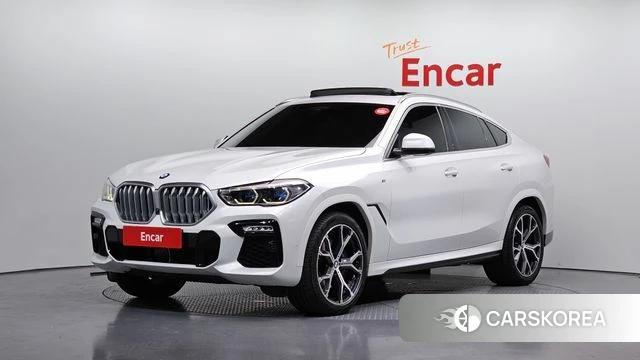 BMW X6 (G06) 2021 Белый из Кореи