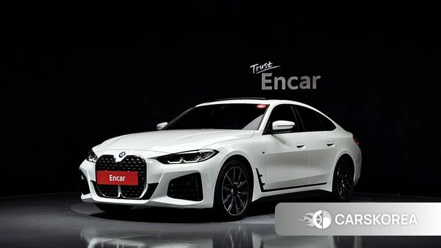 BMW 4 Series (G22) 2023 Белый из Кореи