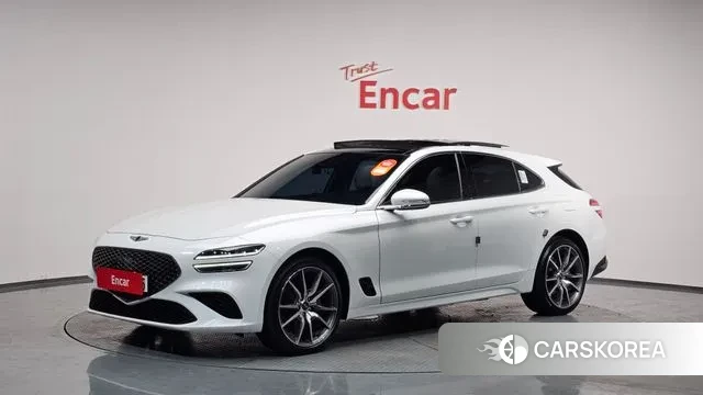 Genesis The New G70 Shooting Brake 2022 Белый из Кореи