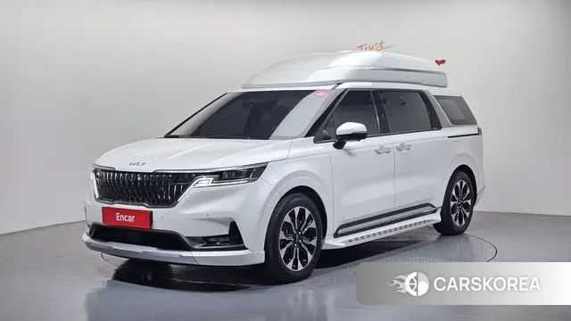 Kia Carnival 4th generation 2021 Белый из Кореи