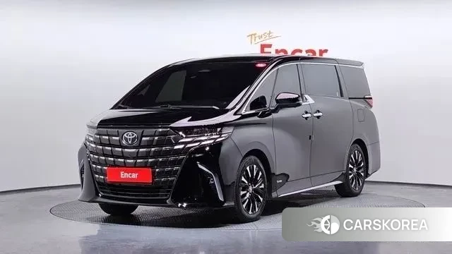 Toyota Alphard 4th Generation 2024 Черный из Кореи