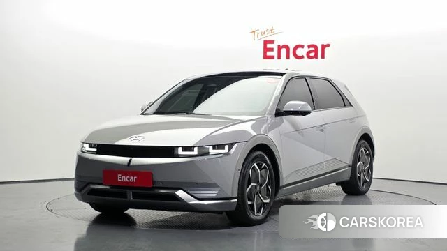 Hyundai Ionic 5 2023 Серебристо-серый из Кореи