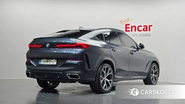 BMW X6 (G06) 2022 Серый из Кореи