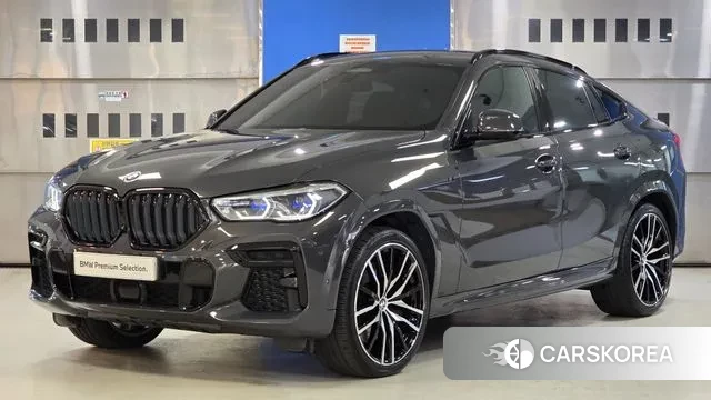 BMW X6 (G06) 2022 Серый из Кореи