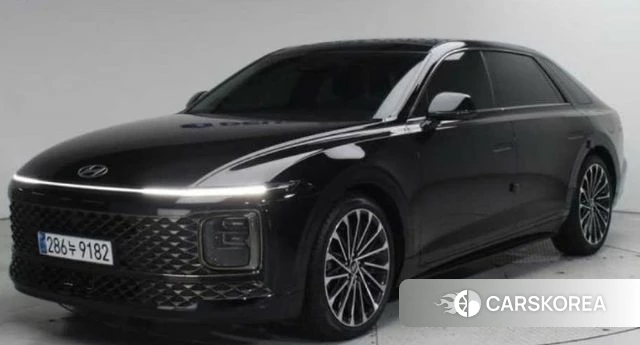 Hyundai Grandeur (GN7) 2023 Черный из Кореи