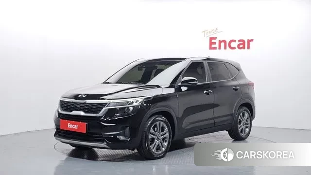 Kia Seltos 2019 Черный из Кореи