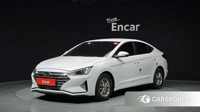 Hyundai The New Avante AD 2019 Белый из Кореи
