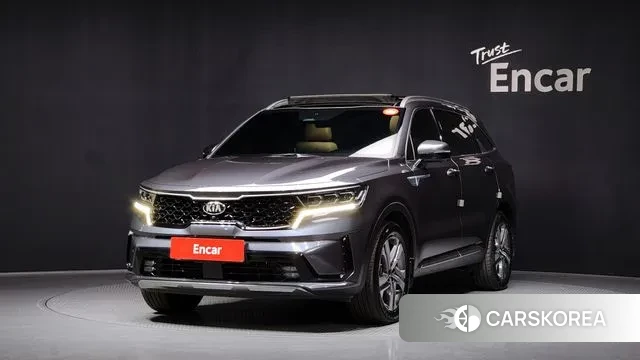 Kia Sorento 4th Generation 2021 Серый из Кореи