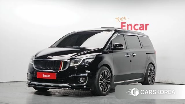 Kia All New Carnival 2018 Черный из Кореи