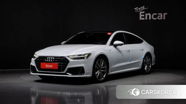 Audi A7 (4K) 2020 Белый из Кореи