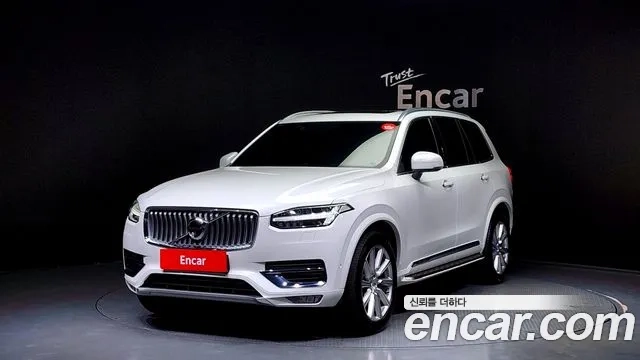 Volvo XC90 second Generation 2019 Белый из Кореи