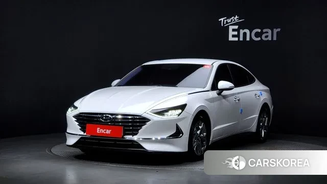 Hyundai Sonata (DN8) 2019 Белый из Кореи
