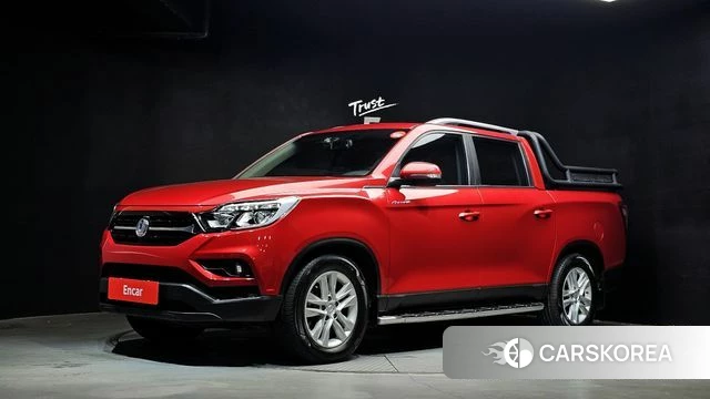 Ssangyong Rexton Sports 2019 Красный из Кореи