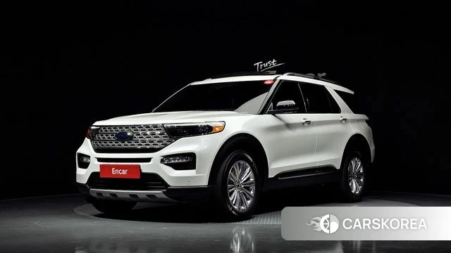 Ford Explorer 6th Generation 2022 Белый из Кореи