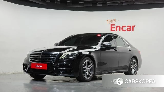 Mercedes-Benz S-Class W222 2020 Черный из Кореи