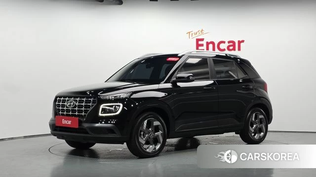 Hyundai Venue 2021 Черный из Кореи