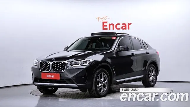 BMW X4 (G02) 2023 Серый из Кореи