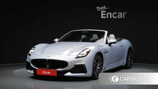 Maserati Grancabrio 2nd Generation 2024 Серебристо-серый из Кореи