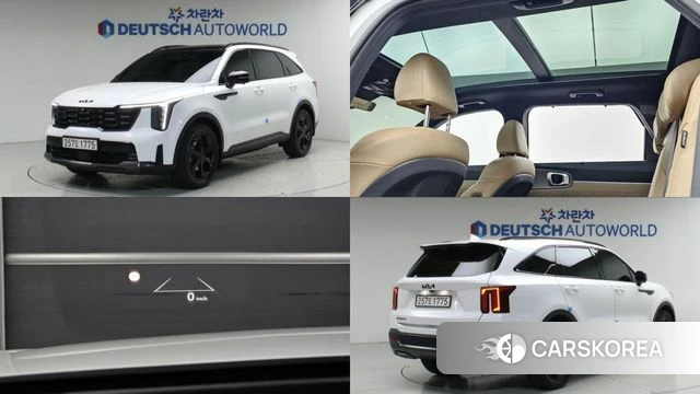 Kia The New Sorento 4th Generation 2025 Белый из Кореи