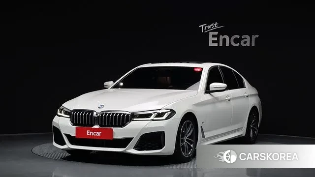 BMW 5 Series (G30) 2021 Белый из Кореи