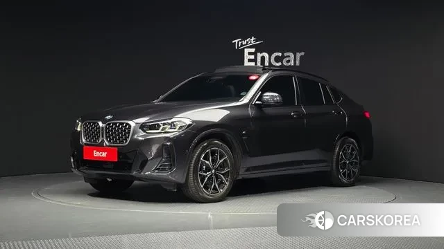 BMW X4 (G02) 2023 Серый из Кореи