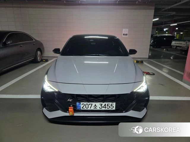 Hyundai Avante (CN7) 2021 Серый из Кореи