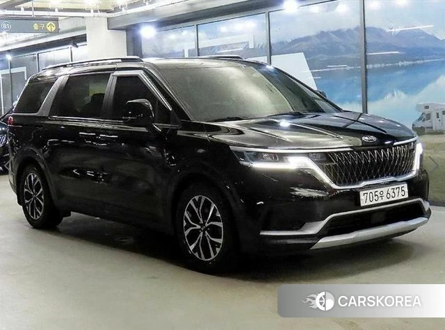 Kia Carnival 4th generation 2021 Черный из Кореи