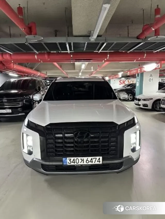 Hyundai The New Palisade 2023 Белый из Кореи