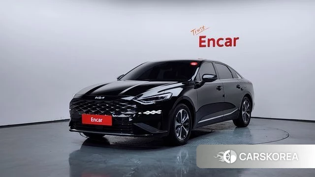 Kia K8 Hybrid 2023 Черный из Кореи