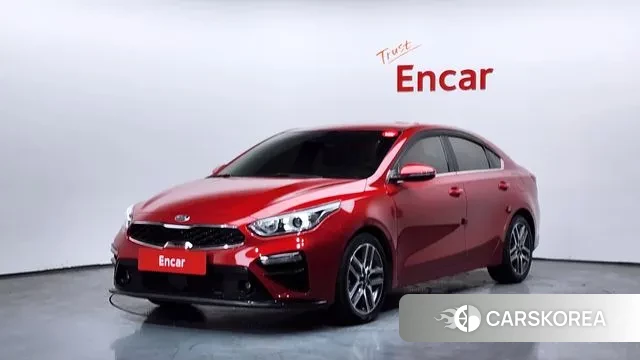 Kia Come New K3 2021 Красный из Кореи