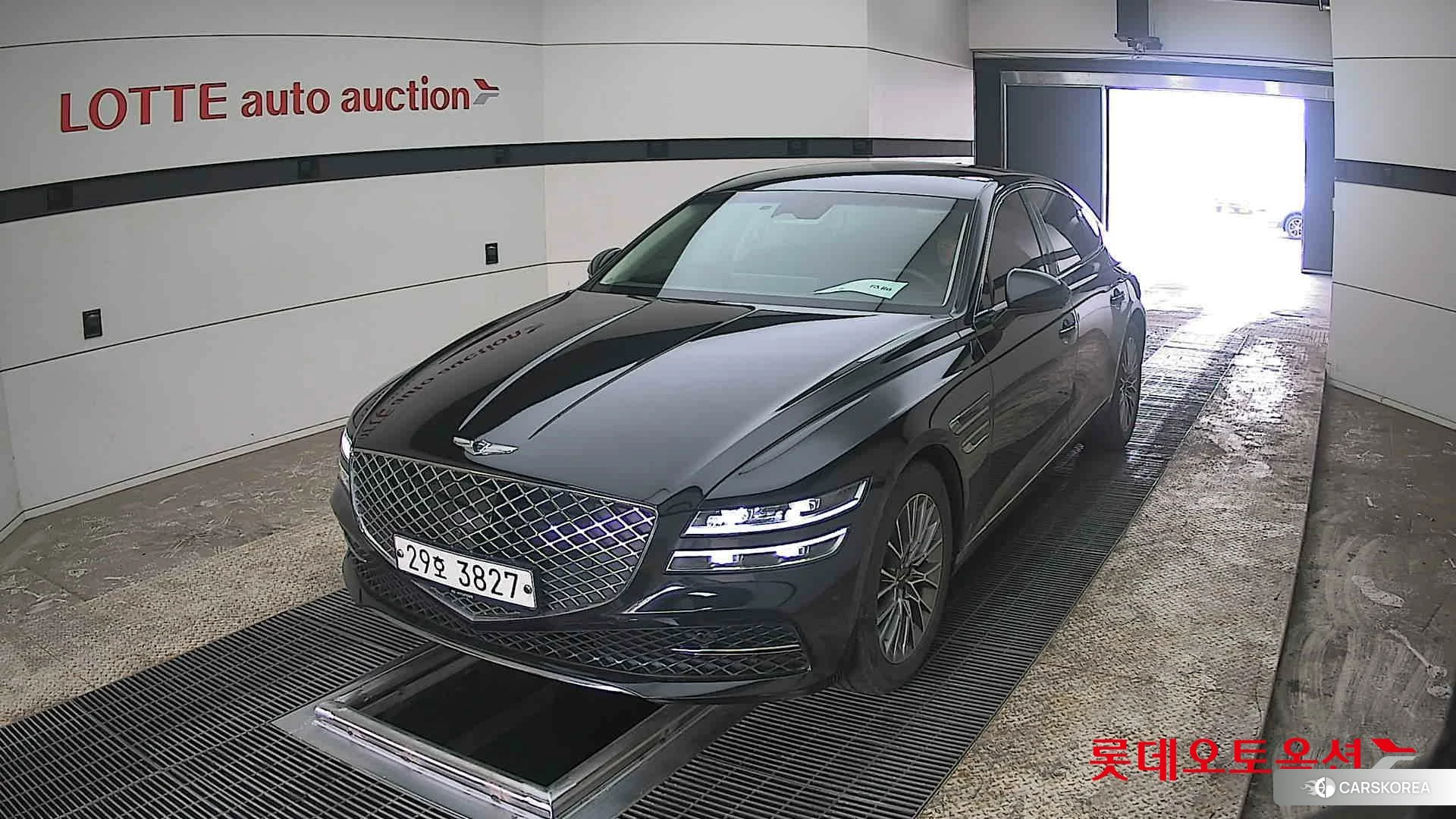 Hyundai G80 2021 Черный из Кореи