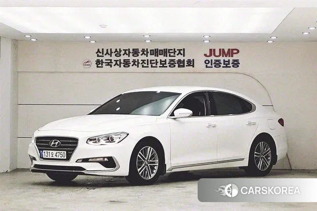 Hyundai Grandeur IG 2018 Белый из Кореи
