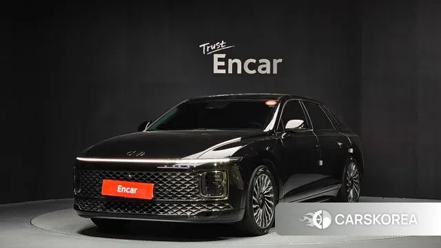 Hyundai Grandeur (GN7) 2023 Черный из Кореи