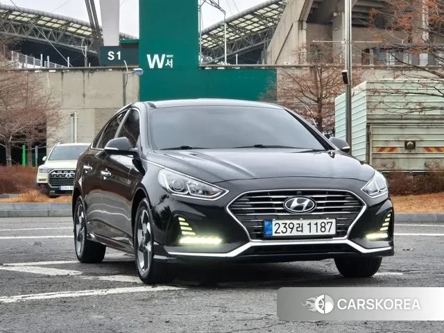 Hyundai Sonata New Rise 2018 Черный из Кореи