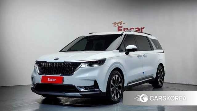 Kia Carnival 4th generation 2021 Белый из Кореи